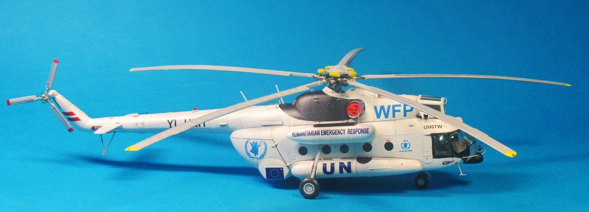 ОКБ Миля М.Л. Ми-8Т латвийской компании GM helicopter, 1/72, конверсия