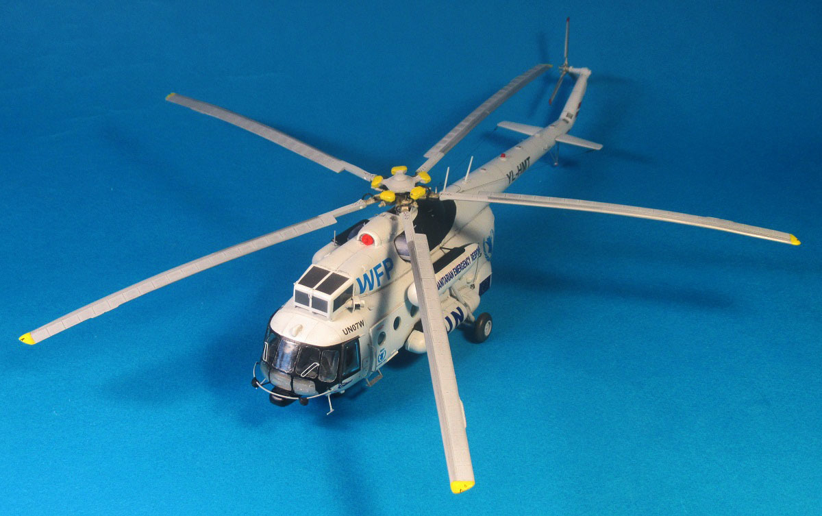 ОКБ Миля М.Л. Ми-8Т латвийской компании GM helicopter, 1/72, конверсия