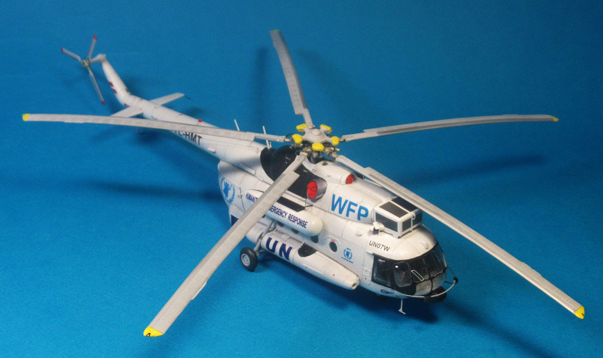 ОКБ Миля М.Л. Ми-8Т латвийской компании GM helicopter, 1/72, конверсия