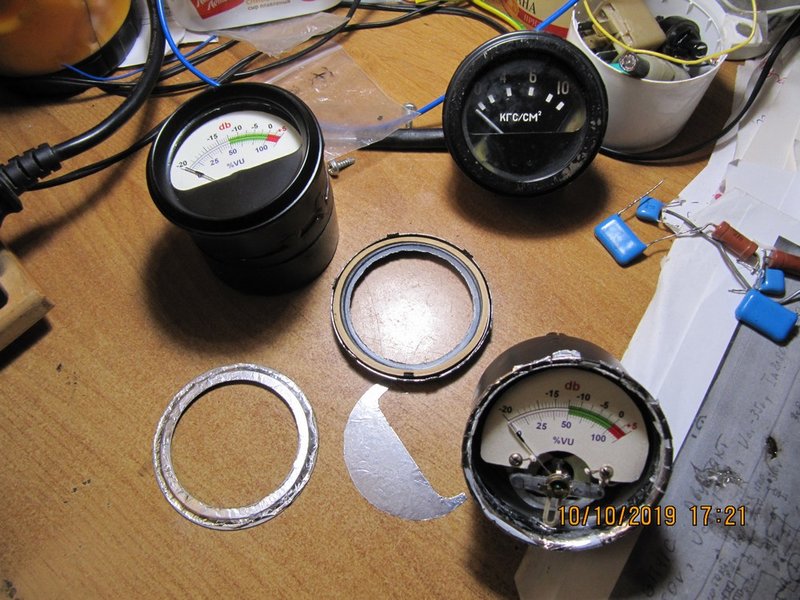 Стрелочные индикаторы для усилителей, VU meter