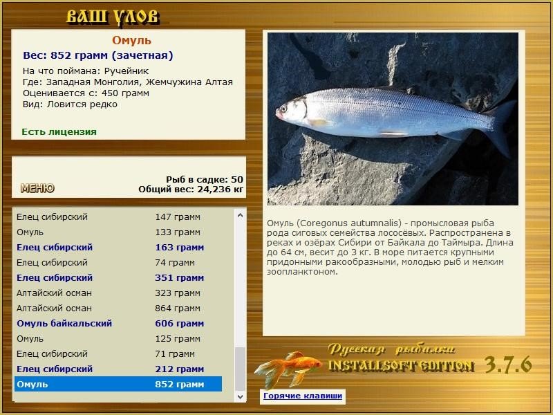 РУССКАЯ РЫБАЛКА Installsoft Edition 