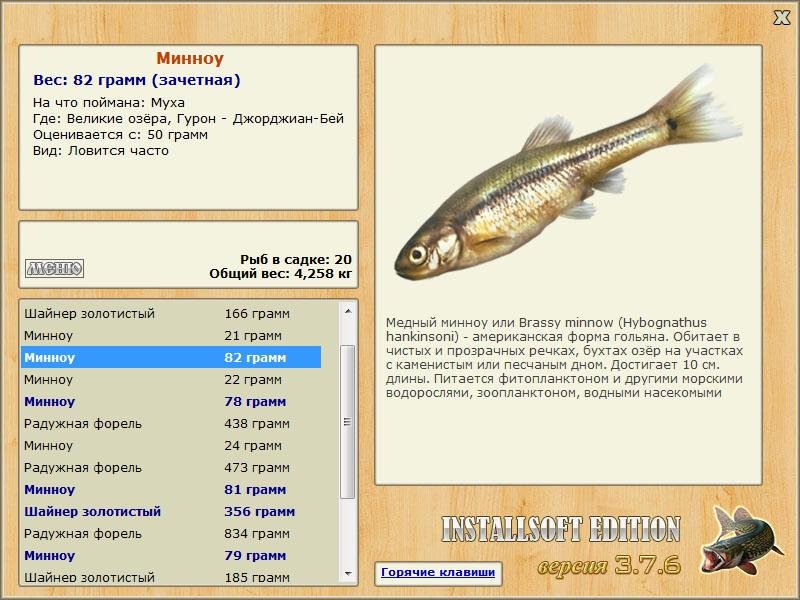 РУССКАЯ РЫБАЛКА Installsoft Edition 