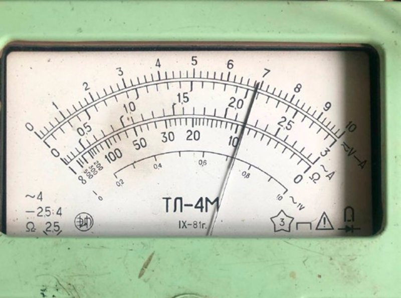 Вопрос по тестеру ТЛ-4М