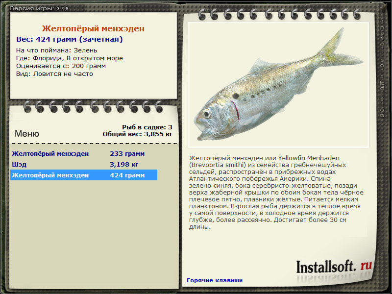 РУССКАЯ РЫБАЛКА Installsoft Edition 