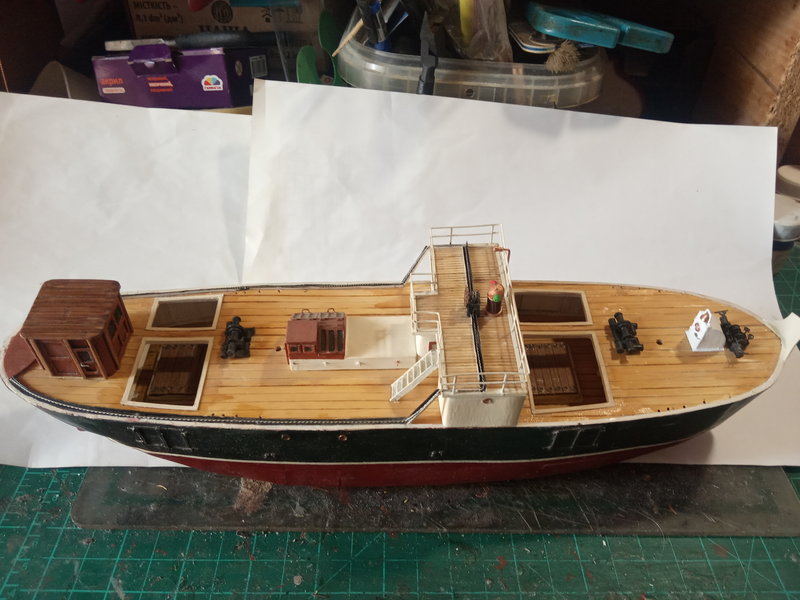 Пароход KANAL 1886 г. Германия