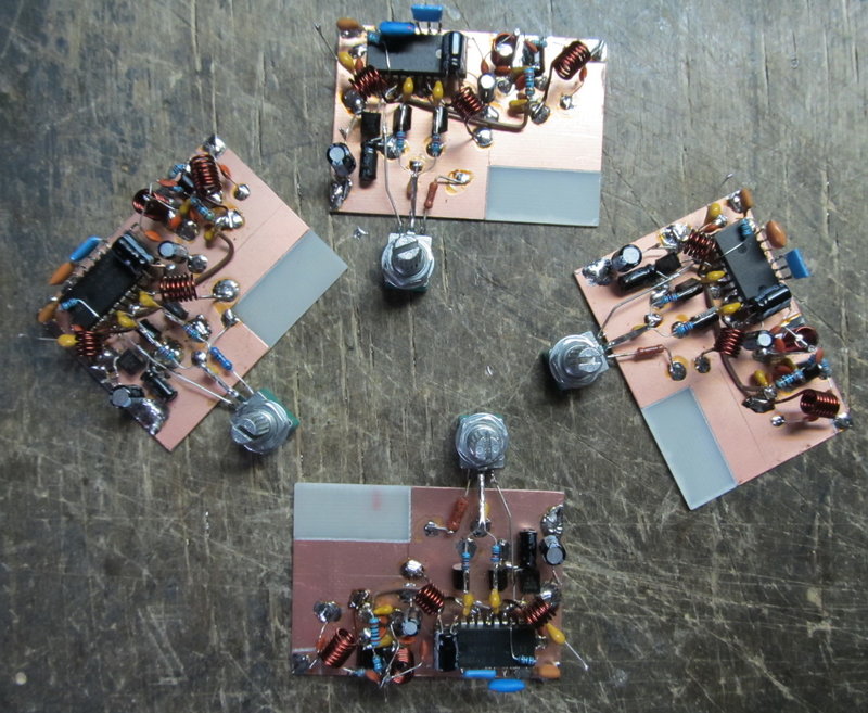 Простой чувствительный укв тюнер в ламповые старички.