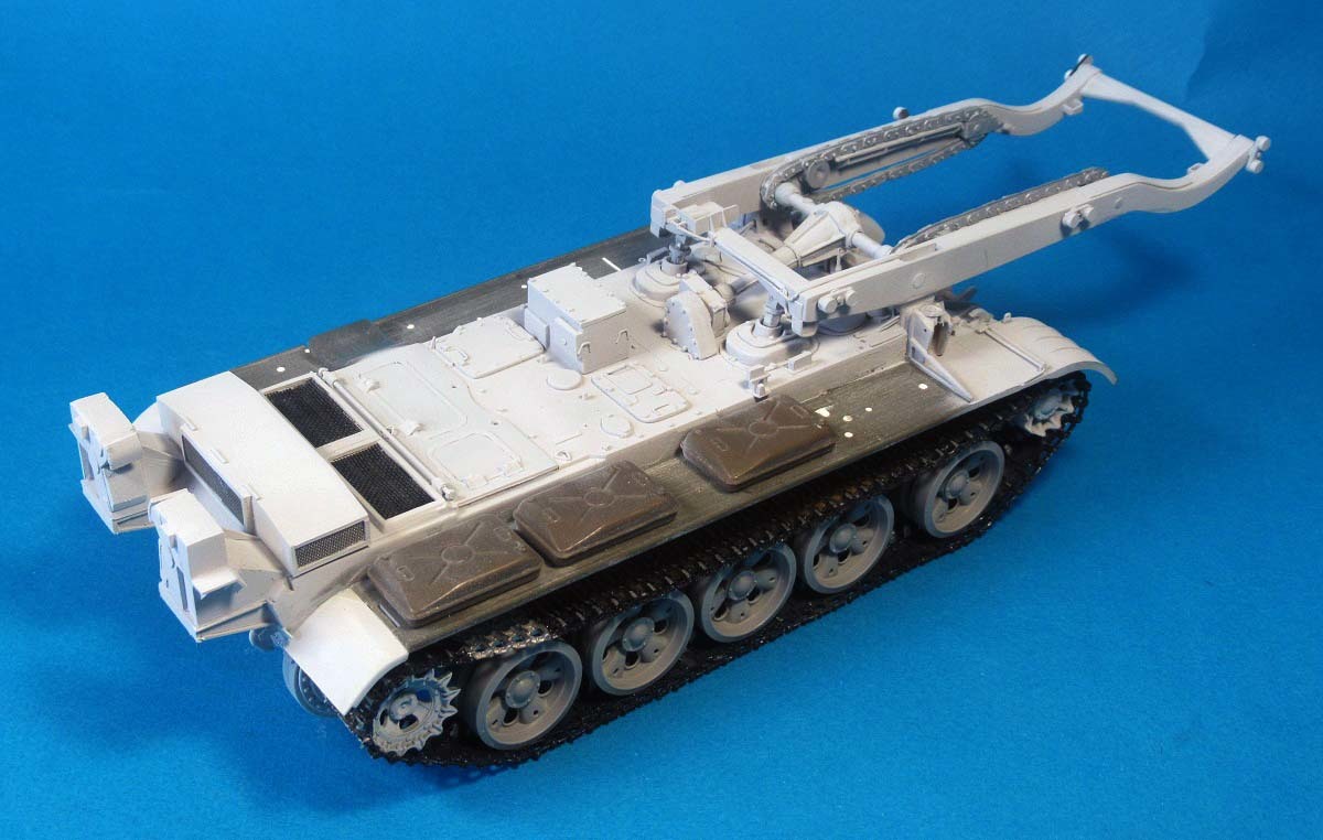 Т-54Б, 1:35, Trumpeter, конверсия