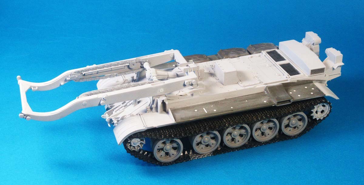 Т-54Б, 1:35, Trumpeter, конверсия
