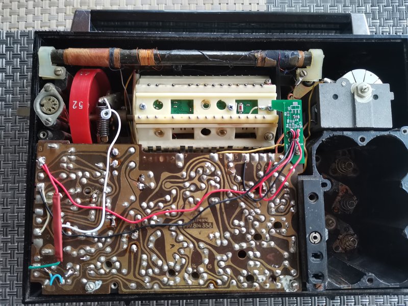 Цифровая FM планка для ВЭФ-202 с равномерной шкалой