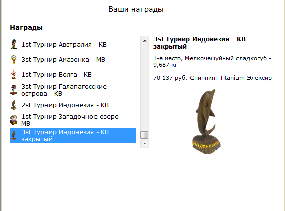 турниры • РУССКАЯ РЫБАЛКА