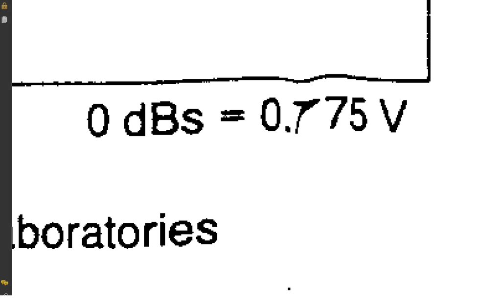 0 db - это сколько вольт?