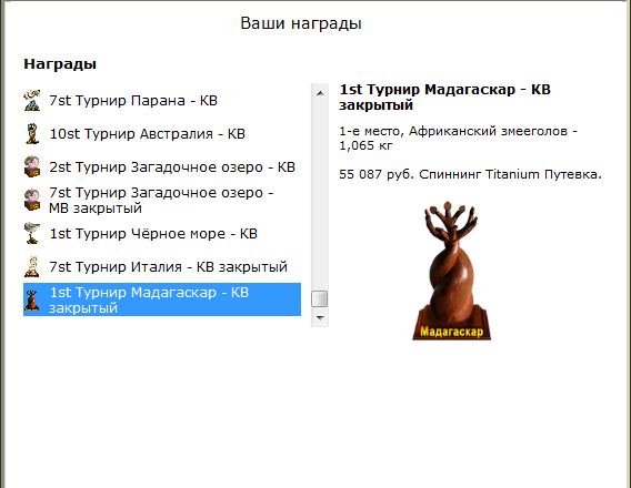 турниры • РУССКАЯ РЫБАЛКА