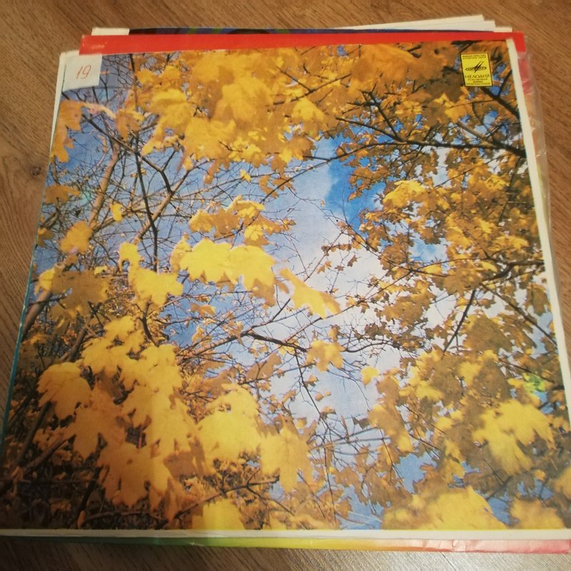 Пластинки Мелодия