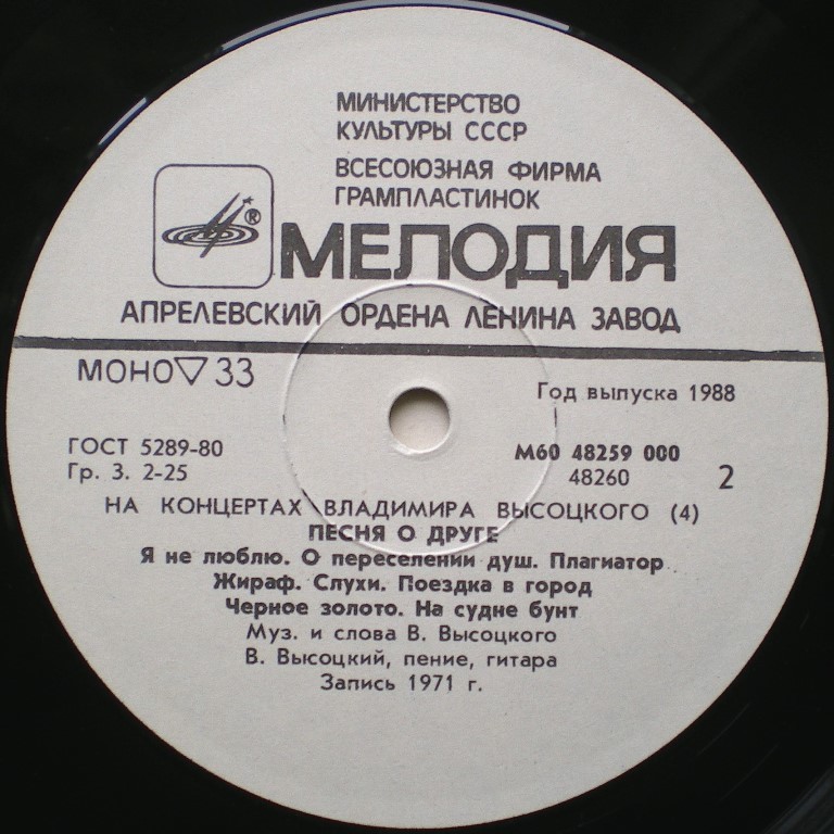 Пластинки наши и демократы