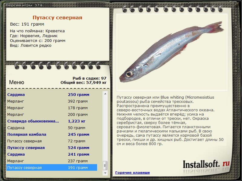 РУССКАЯ РЫБАЛКА Installsoft Edition 