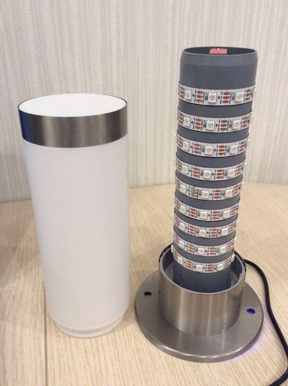 Огненная лампа на Ардуино по проекту AlexGyver