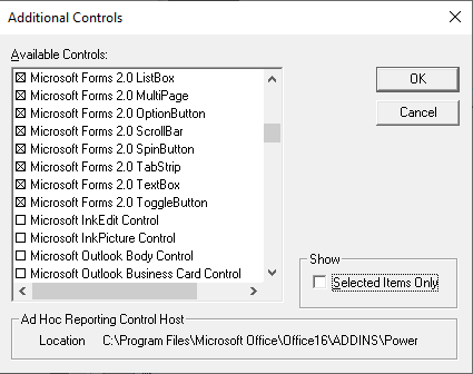  Автоматическое создание VAD – Диаграмм из Excel таблиц