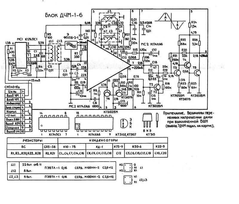 Схема радиотехника т101