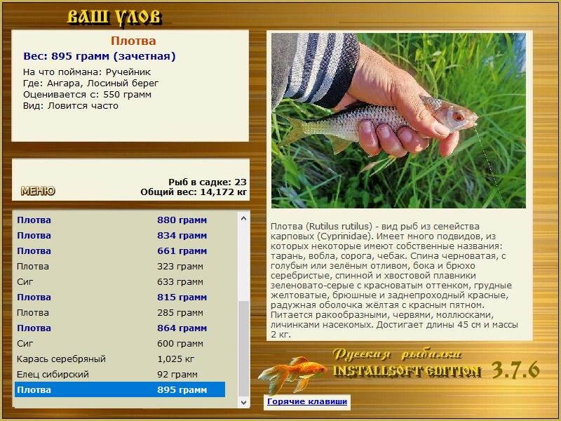 РУССКАЯ РЫБАЛКА Installsoft Edition 