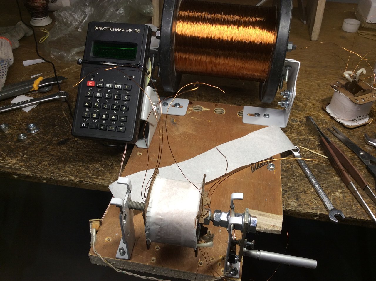 Намоточные станки, конструкции, идеи, из чего сделано.