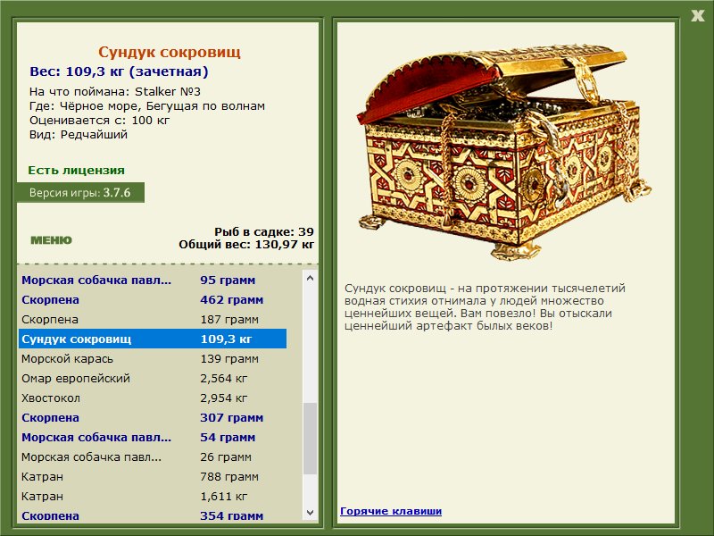 Сундук сокровищ 