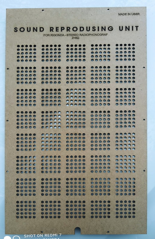  Новые задние стенки к старым радиолам