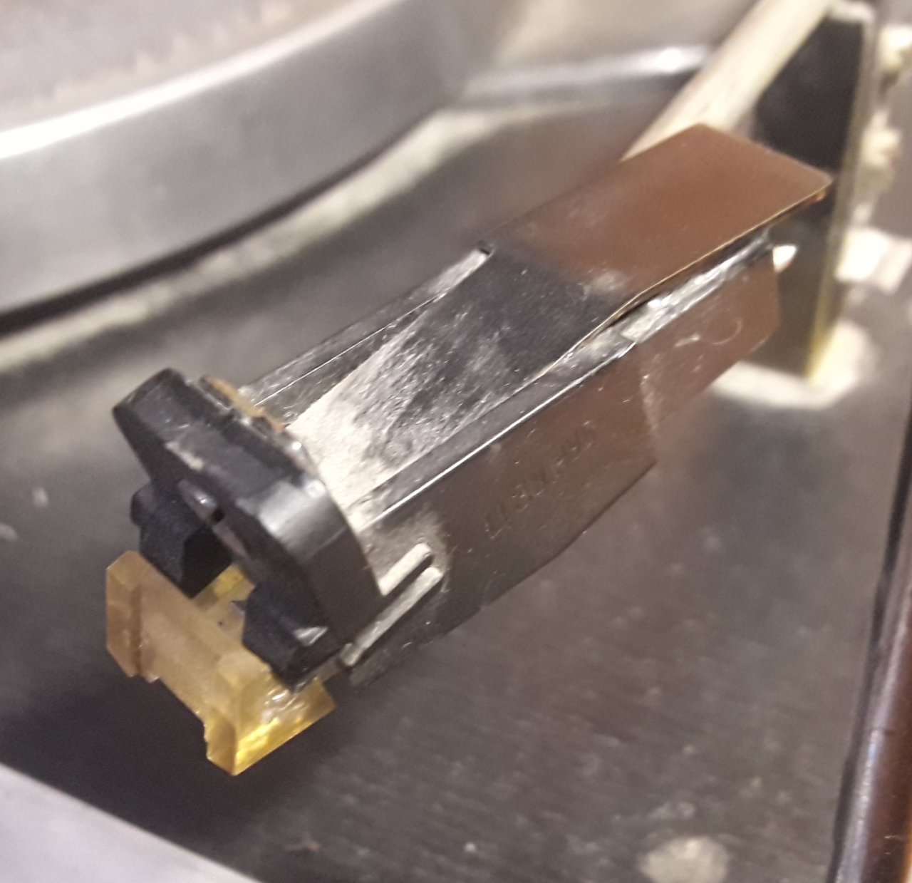 Самодельная вертушка (просто впервые попалась)