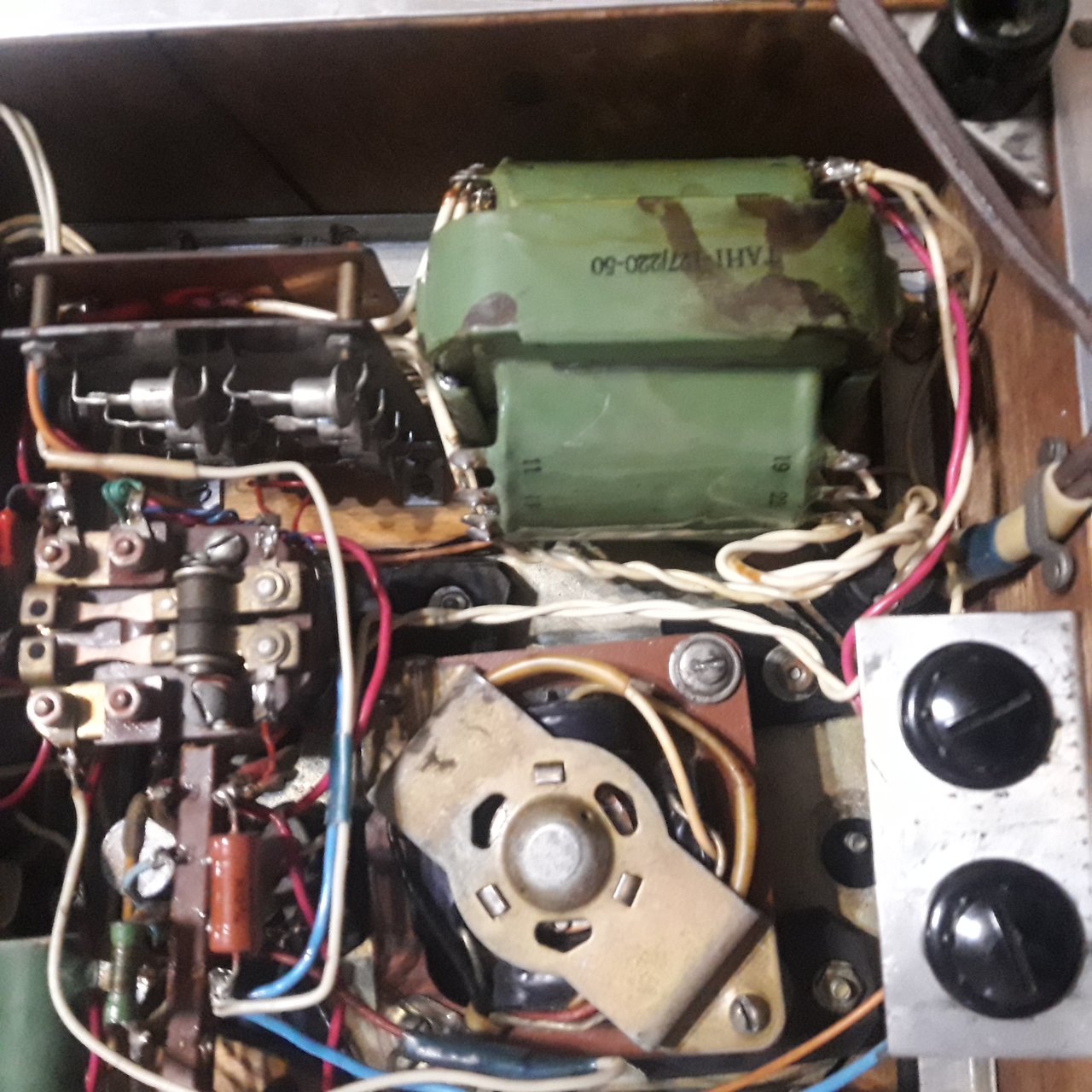 Самодельная вертушка (просто впервые попалась)