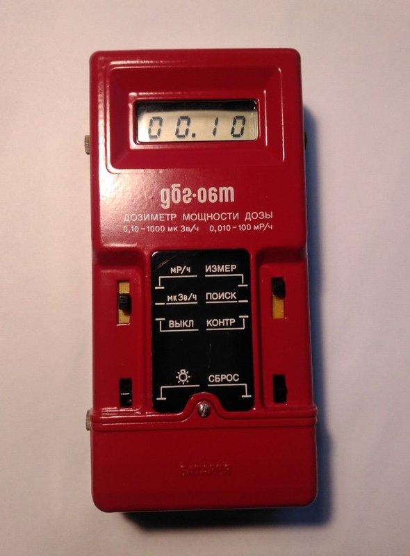 Ремонт дозиметра РКСБ-104 и других