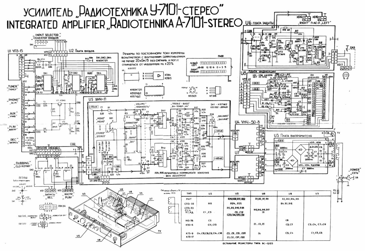 Настройка,ремонт и модернизация  Радиотехника У101
