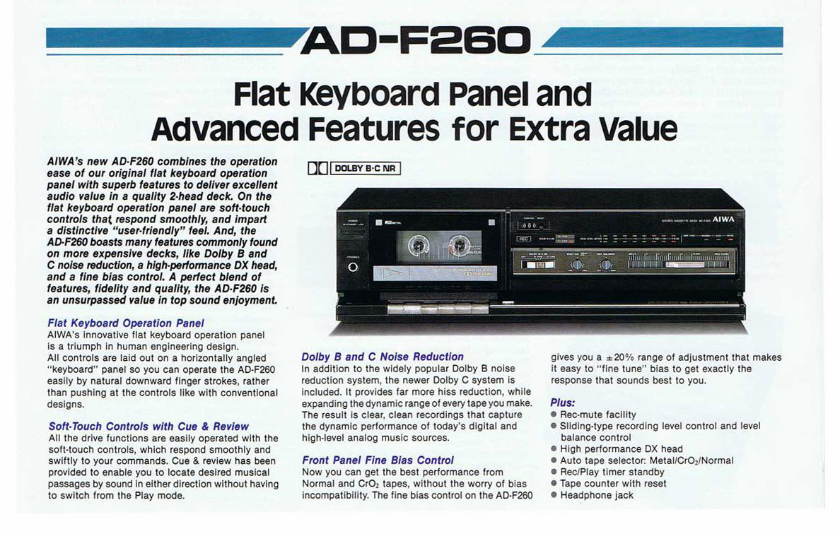 Aiwa AD-F260