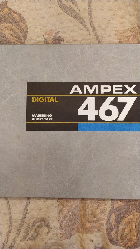  Ampex 467 digital что за лента?