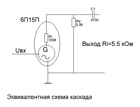ОДНОТАКТНЫЕ ламповые усилители.