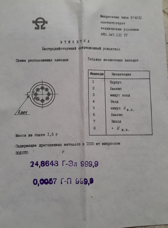 Куплю 574УД1Б