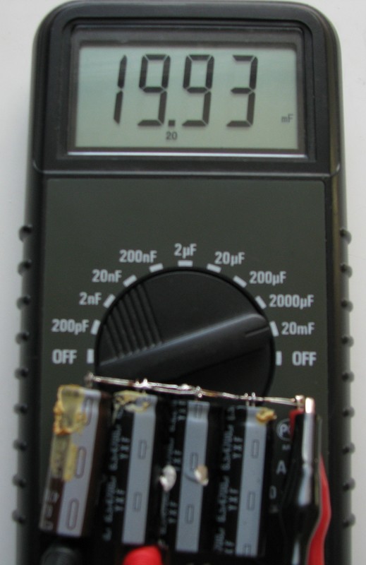 Измеритель ёмкости Mastech MY-6013A (разгон)