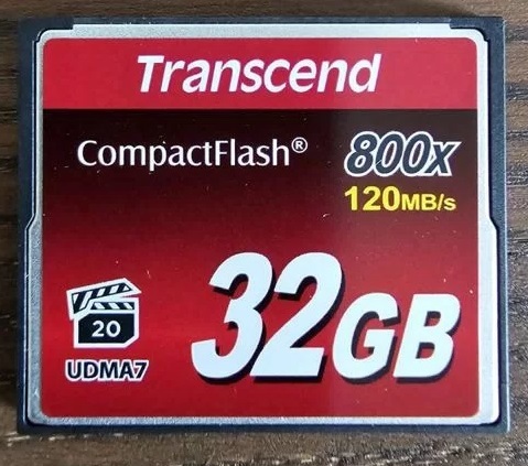 Compact Flash Transcend 32Gb 800x
