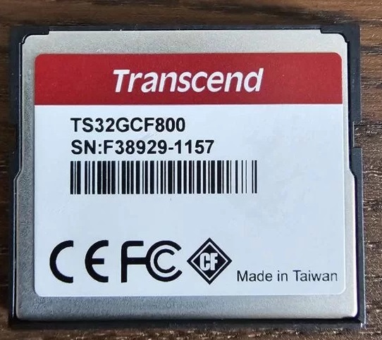 Compact Flash Transcend 32Gb 800x