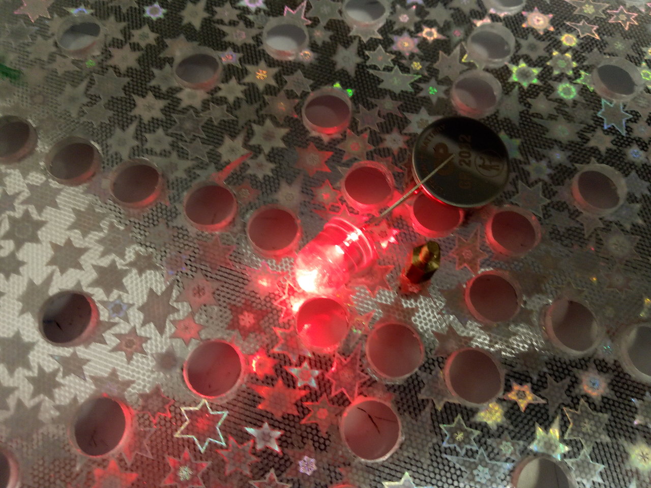  Заваял автомат световых эффектов