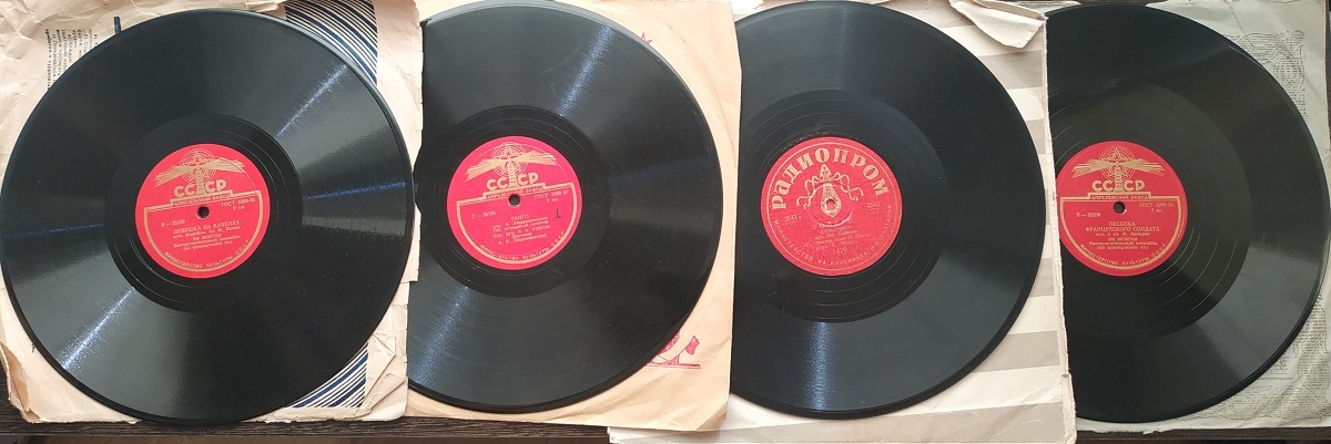 Шеллак&Co или довиниловый период в России и СССР.