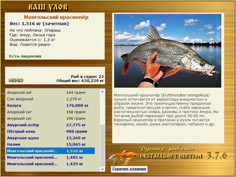 РУССКАЯ РЫБАЛКА Installsoft Edition 