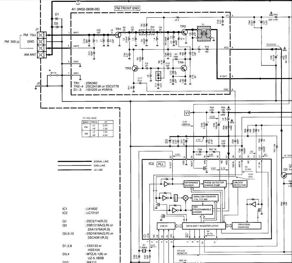 Kenwood rxd 550 схема