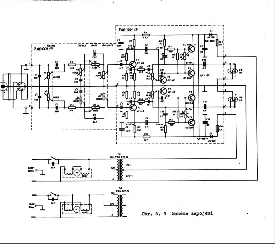 Проигрыватель винила Supraphon nzc 090