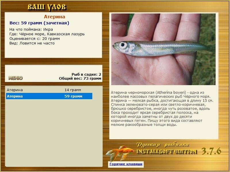 РУССКАЯ РЫБАЛКА Installsoft Edition 
