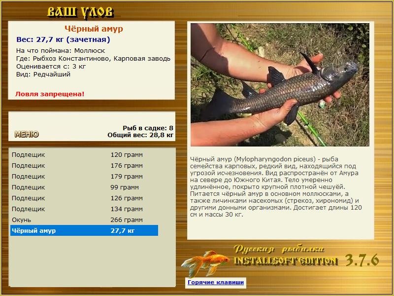 РУССКАЯ РЫБАЛКА Installsoft Edition 