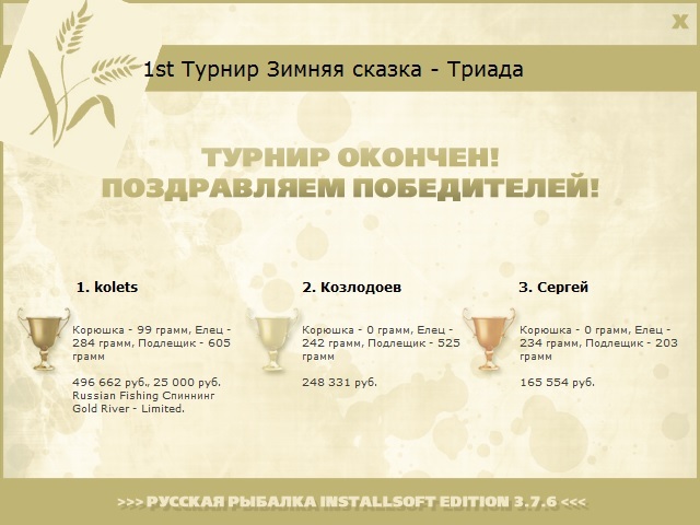 Зимняя сказка 