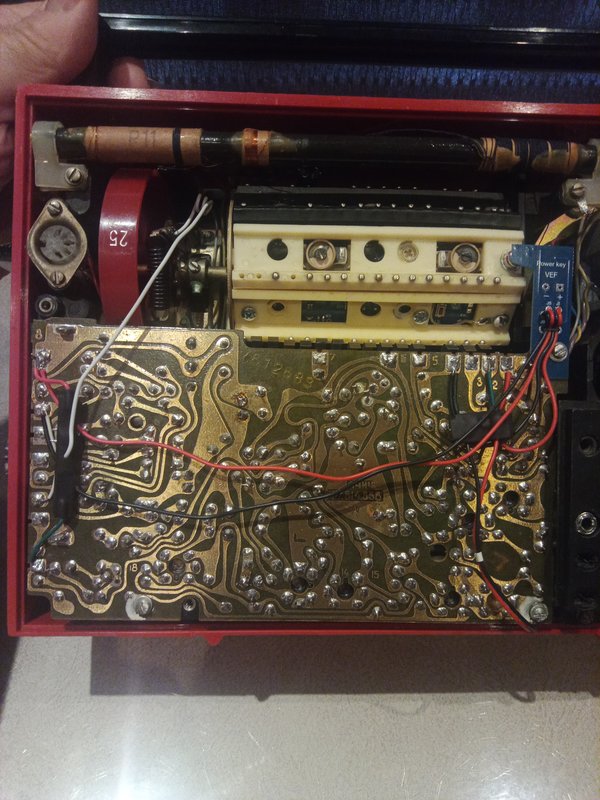 Цифровая FM планка для ВЭФ-202 с равномерной шкалой