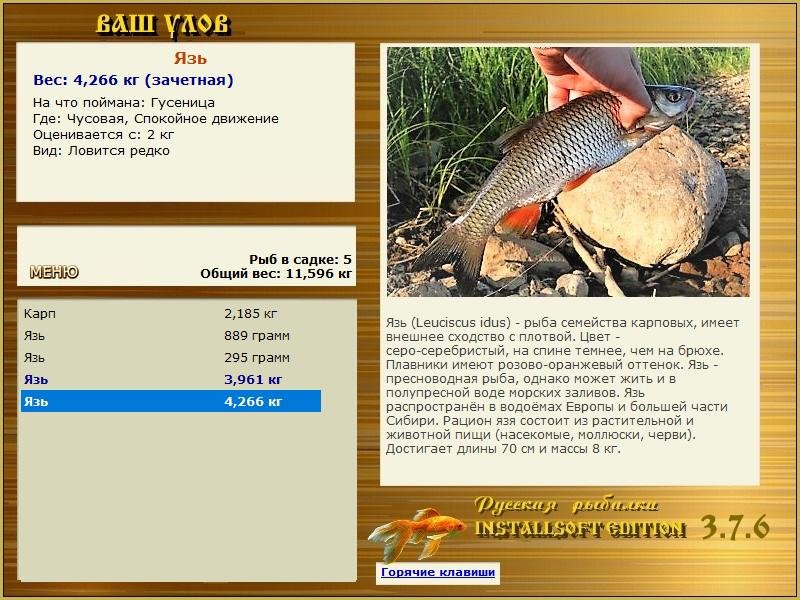 РУССКАЯ РЫБАЛКА Installsoft Edition 
