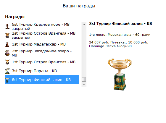 турниры • РУССКАЯ РЫБАЛКА