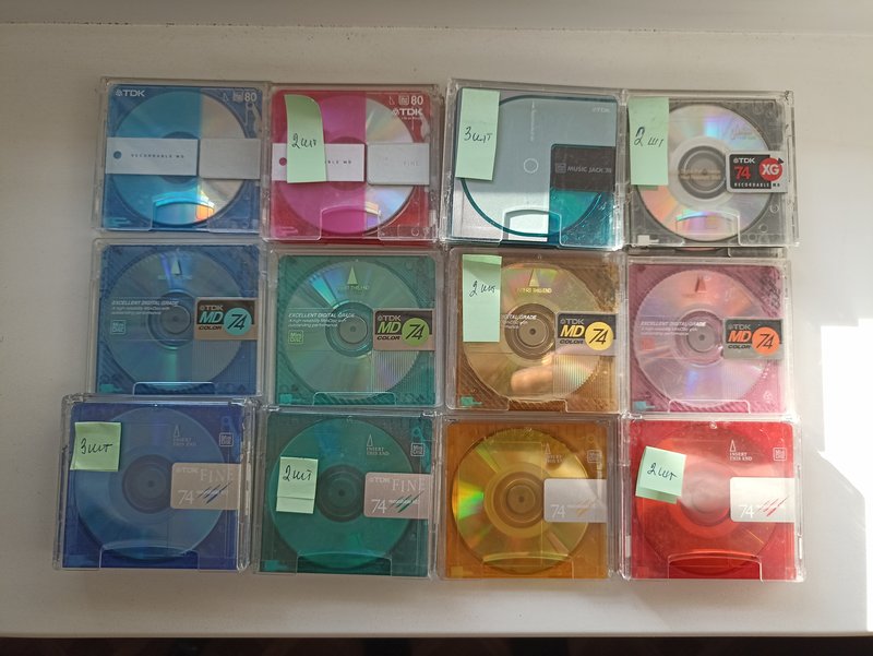  MD диски из Японии