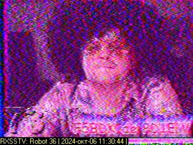 SSTV-телевидение с медленной разверткой.